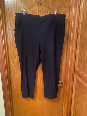 Lady Hagen Navy Women's Golf PullOn Stretch Pants